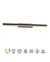 LINEAL * PLAFÓN LED 22W - NEGRO ARENADO